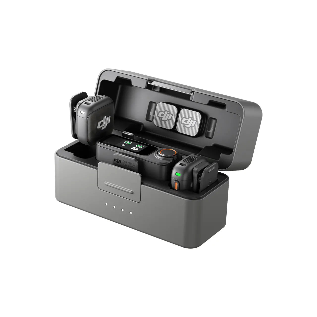 Dji Mic 3 (2 TX + 1 RX + Boitier de recharge)