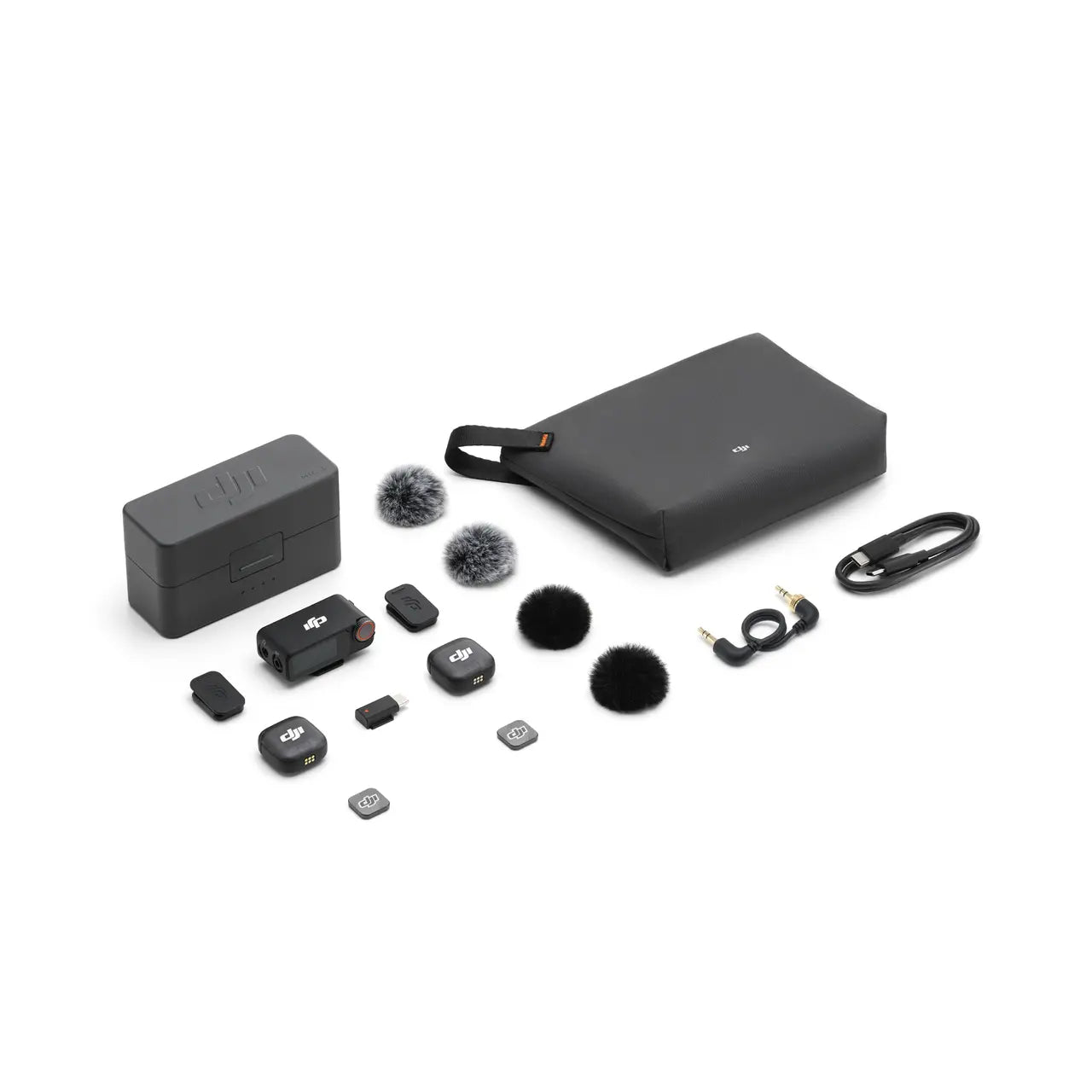 Dji Mic 3 (2 TX + 1 RX + Boitier de recharge)